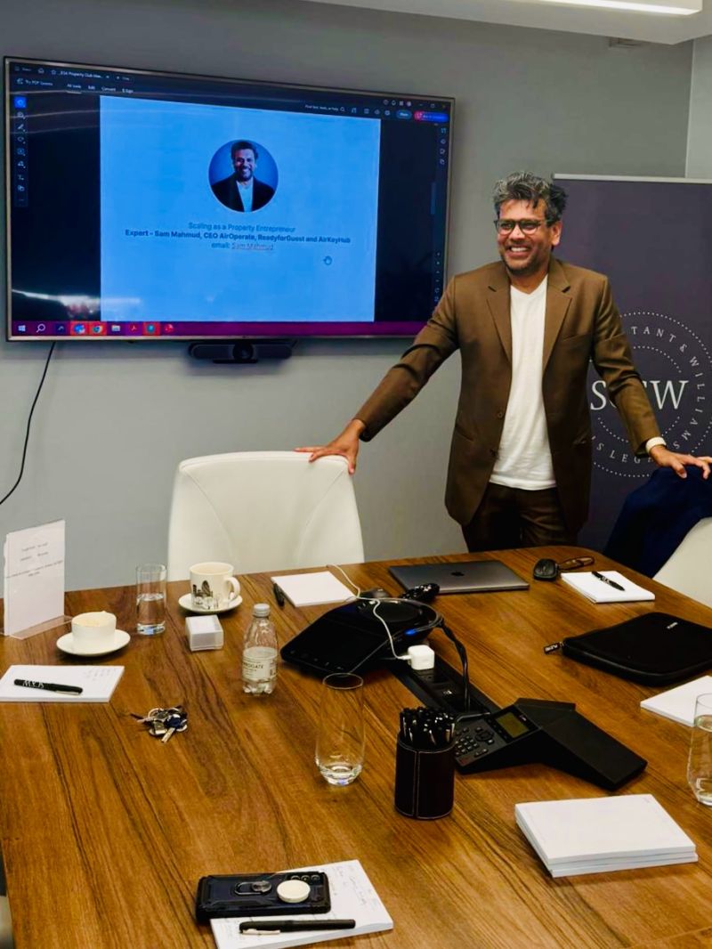 Sam work photo from LinkedIn.